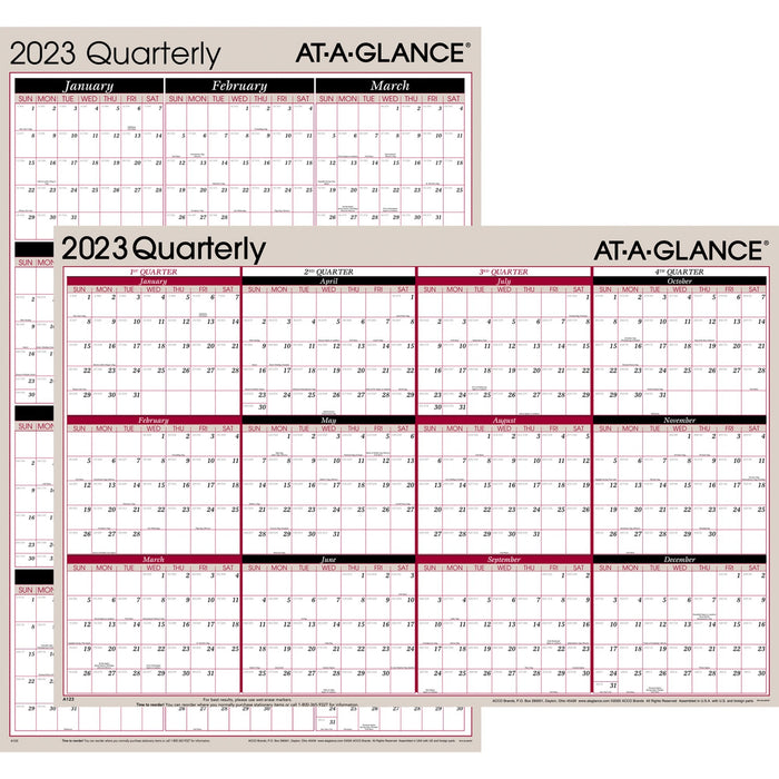 At-A-Glance Reversible Wall Calendar - AAGA123