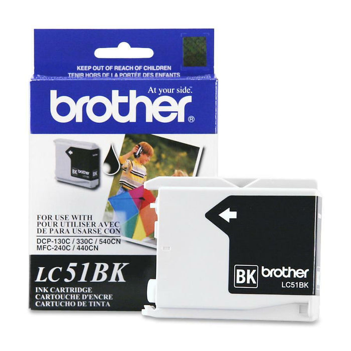 Brother LC51BK Original Ink Cartridge - BRTLC51BK