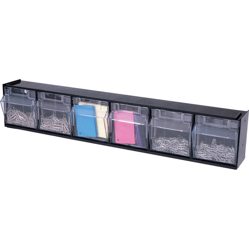 Deflecto Tilt Bin Interlocking Multi-Bin Storage Organizer - DEF20604OP Deflecto, LLC