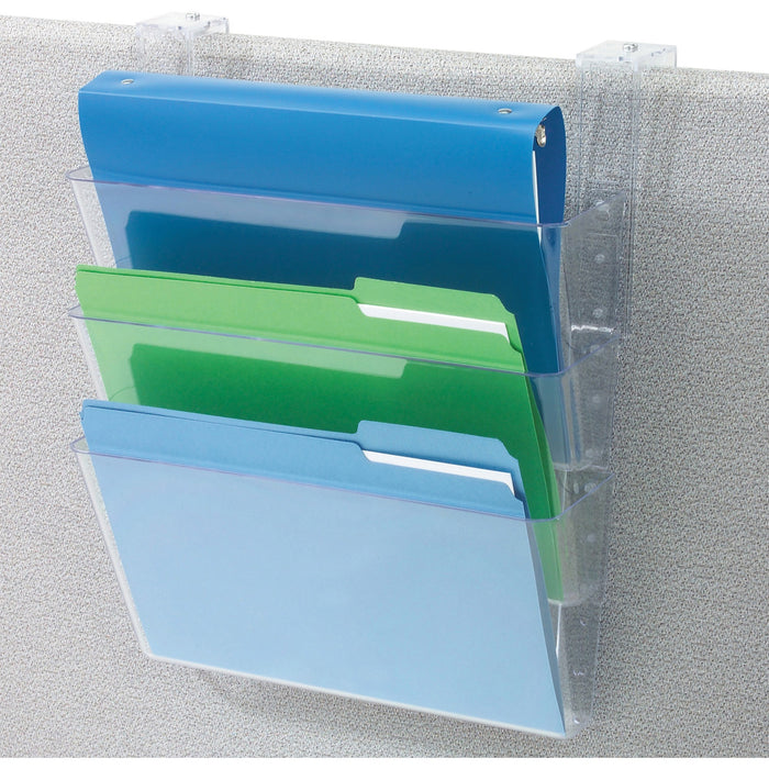 Deflecto Stackable DocuPocket for Partition Walls - DEF73501RT