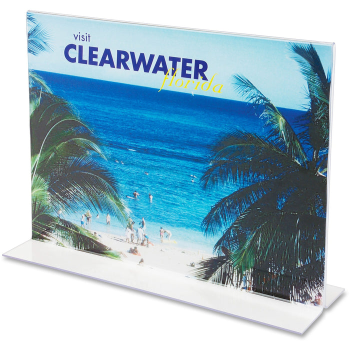 Deflecto Classic Image Double-Sided Sign Holder - DEF69301