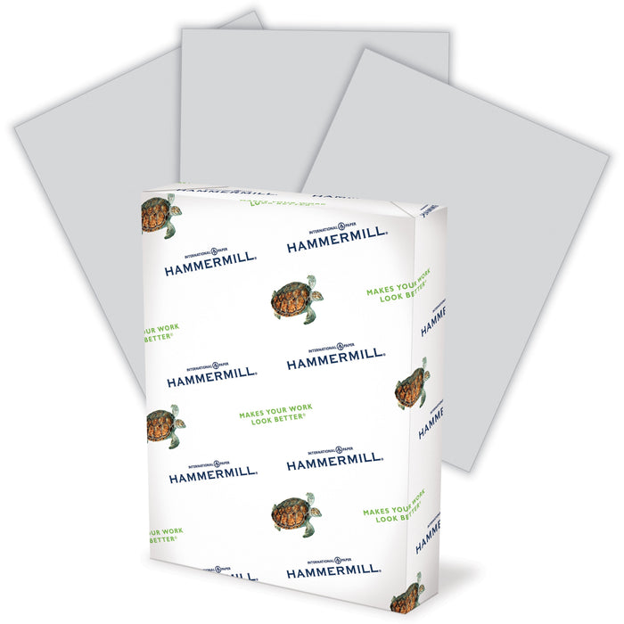 Hammermill Colors Recycled Copy Paper - Gray - HAM102889