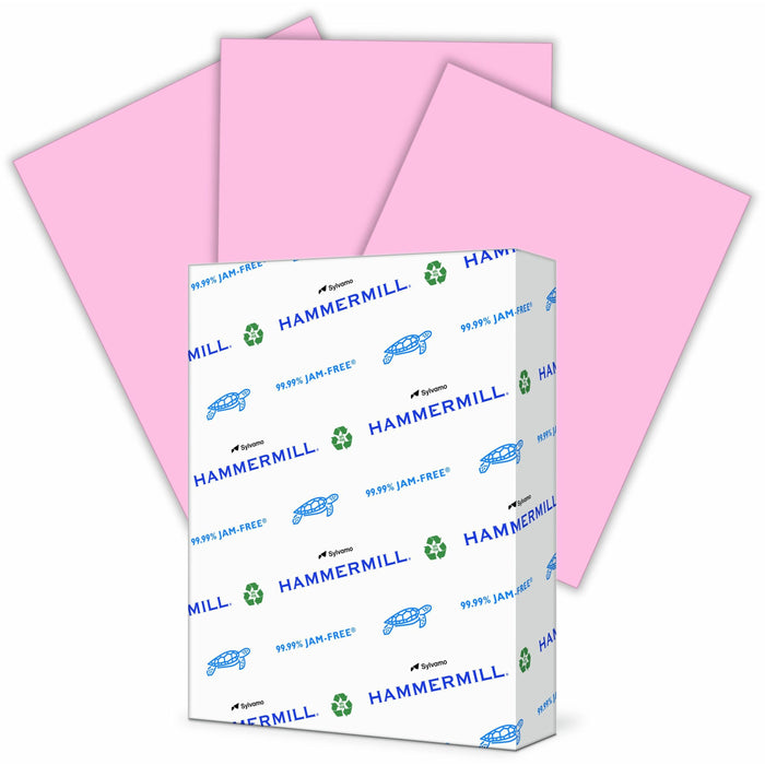 Hammermill Colors Recycled Copy Paper - Pink - HAM103382
