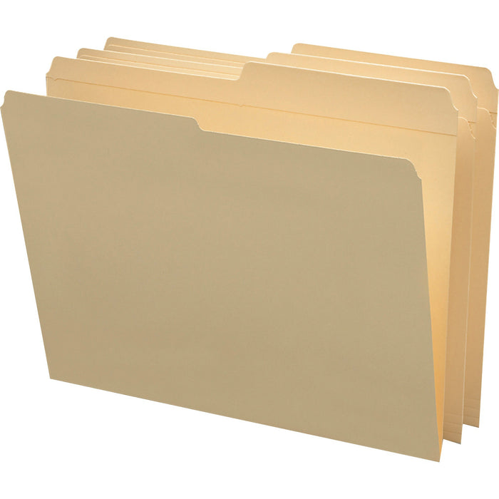 Smead 1/2 Tab Cut Letter Recycled Top Tab File Folder - SMD10326