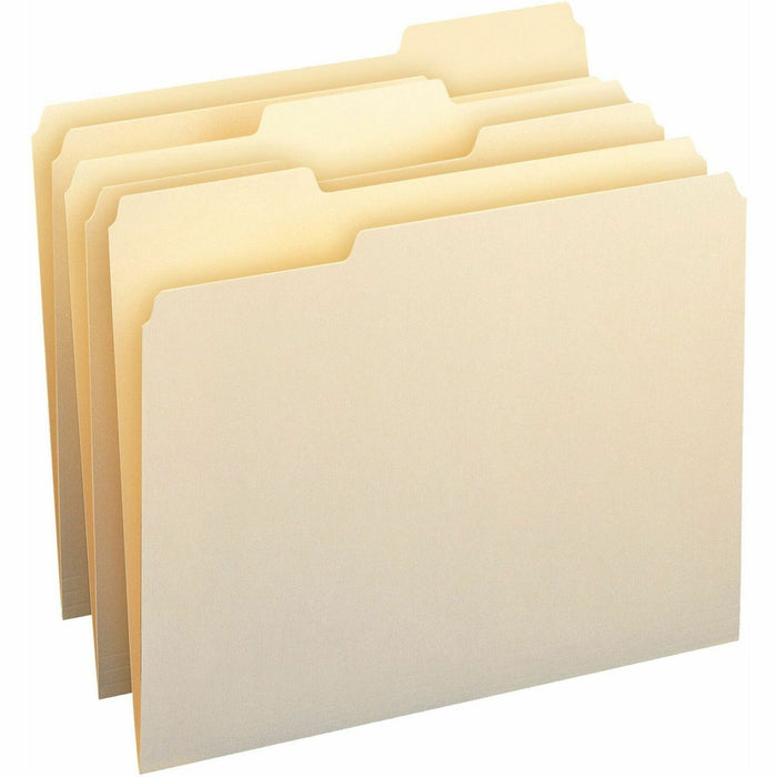 Smead 1/3 Tab Cut Letter Recycled Top Tab File Folder - SMD10330