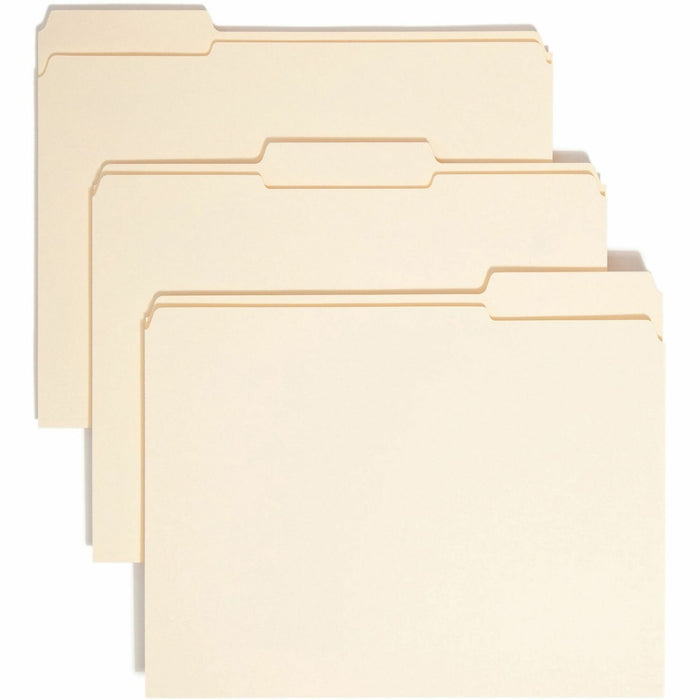 Smead 1/3 Tab Cut Letter Recycled Top Tab File Folder - SMD10334