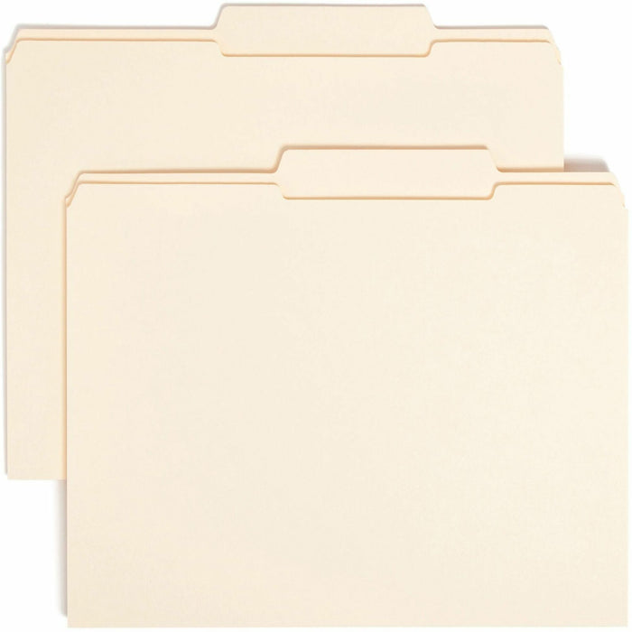 Smead 2/5 Tab Cut Letter Recycled Top Tab File Folder - SMD10376 Smead Manufacturing Company