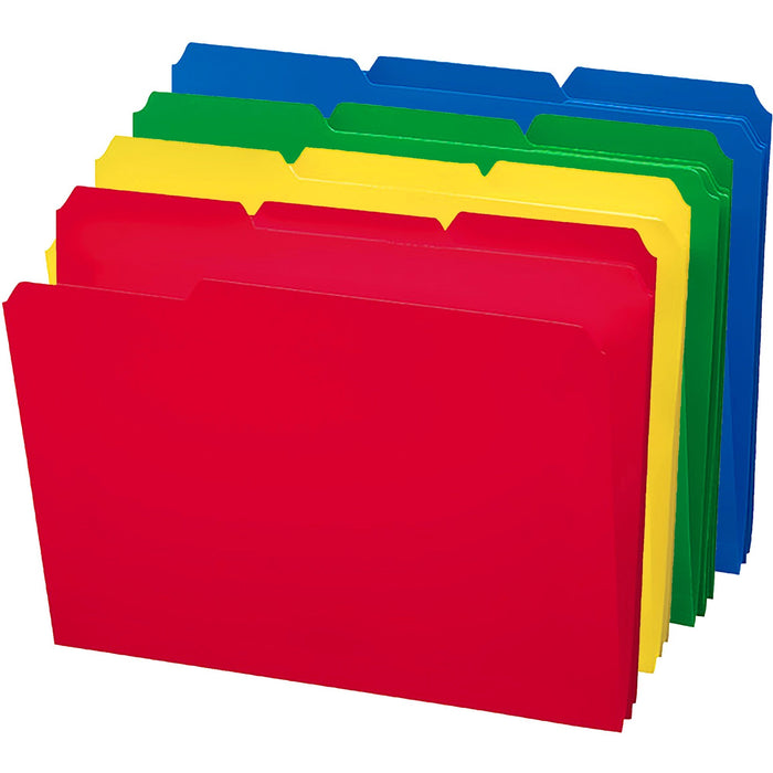 Smead 1/3 Tab Cut Letter Top Tab File Folder - SMD10500