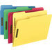 Smead Colored 1/3 Tab Cut Letter Recycled Fastener Folder - SMD11975 Smead Manufacturing Company