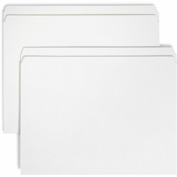 Smead Colored Straight Tab Cut Letter Recycled Top Tab File Folder - SMD12810 Smead Manufacturing Company