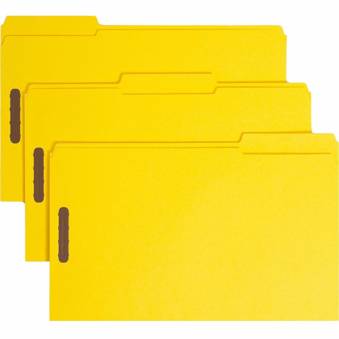 Smead Colored 1/3 Tab Cut Legal Recycled Fastener Folder - SMD17940