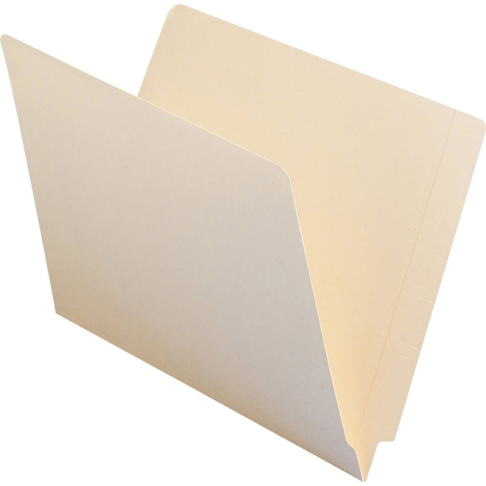 Smead Shelf-Master Straight Tab Cut Letter Recycled End Tab File Folder - SMD24110