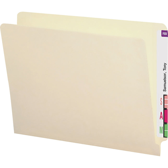 Smead Shelf-Master Straight Tab Cut Letter Recycled End Tab File Folder - SMD24210