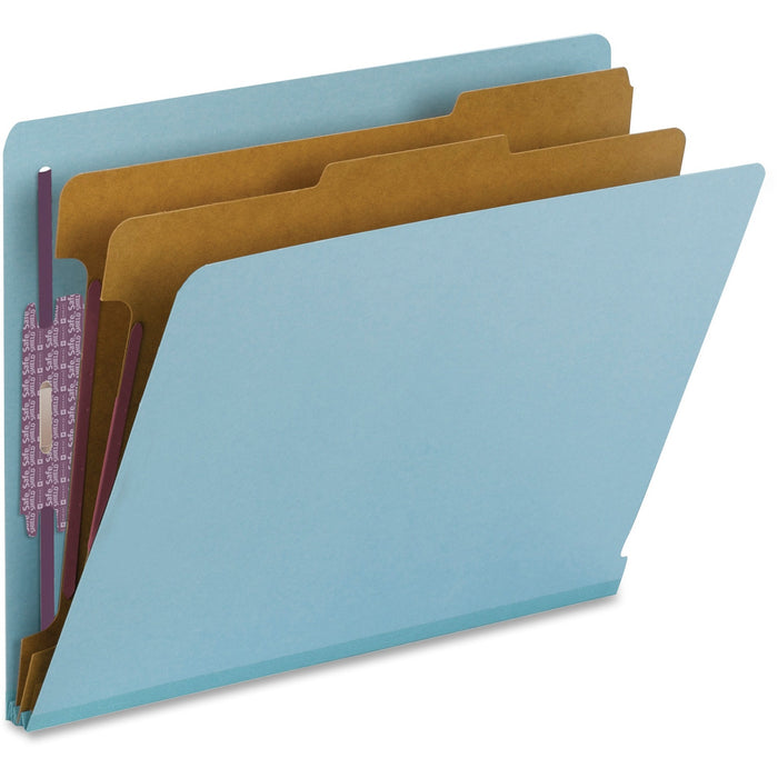 Smead 1/3 Tab Cut Letter Recycled Classification Folder - SMD26781
