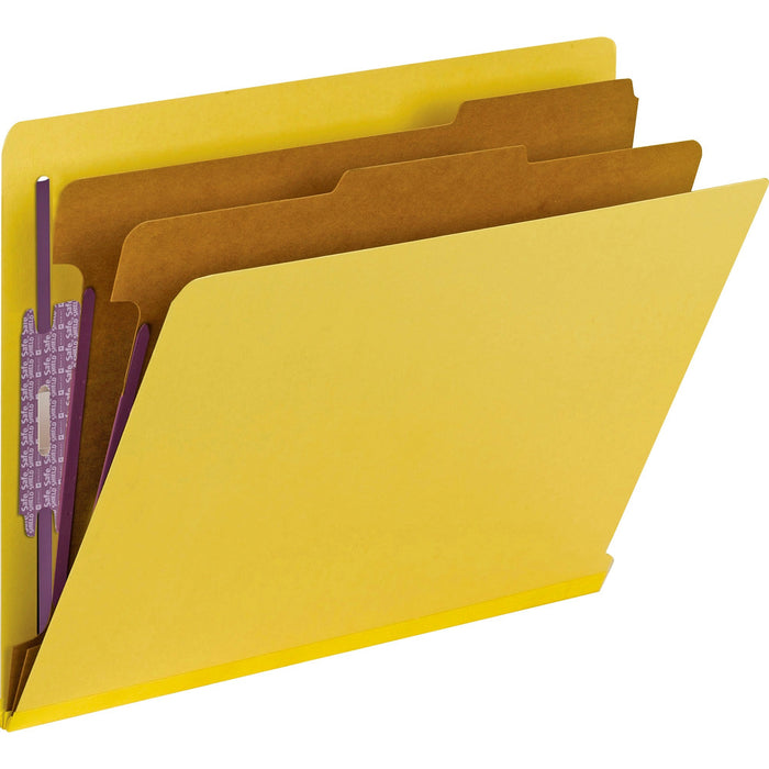Smead 1/3 Tab Cut Letter Recycled Classification Folder - SMD26789