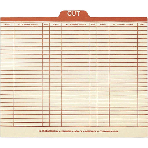 Smead 1/5 Tab Cut Letter Recycled Top Tab File Folder - SMD51910 Smead Manufacturing Company