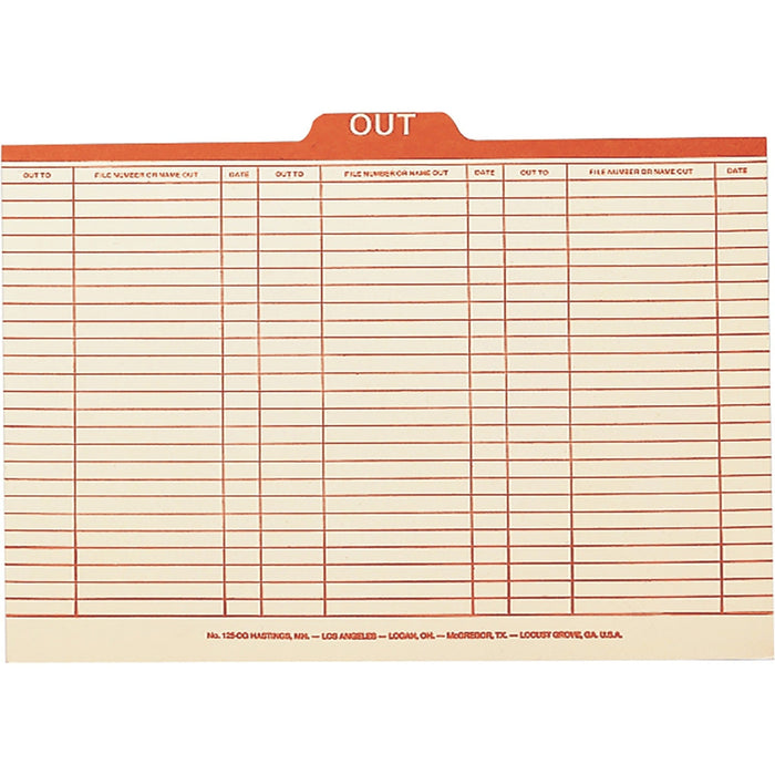 Smead 1/5 Tab Cut Legal Recycled Top Tab File Folder - SMD53910 Smead Manufacturing Company