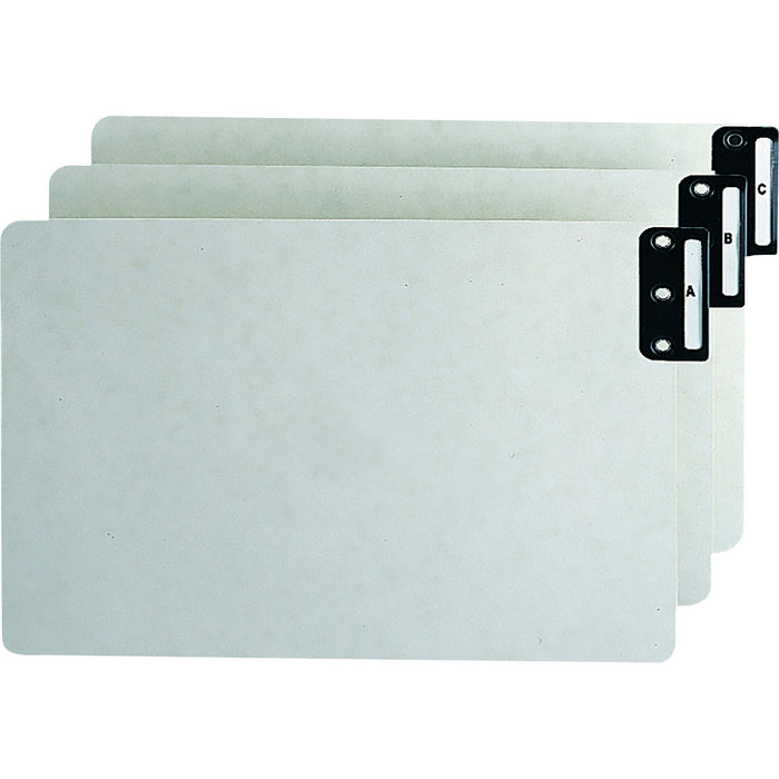 Smead 100% Recycled Filing Guides with Vertical Extra-Wide Blank Tab - SMD63276