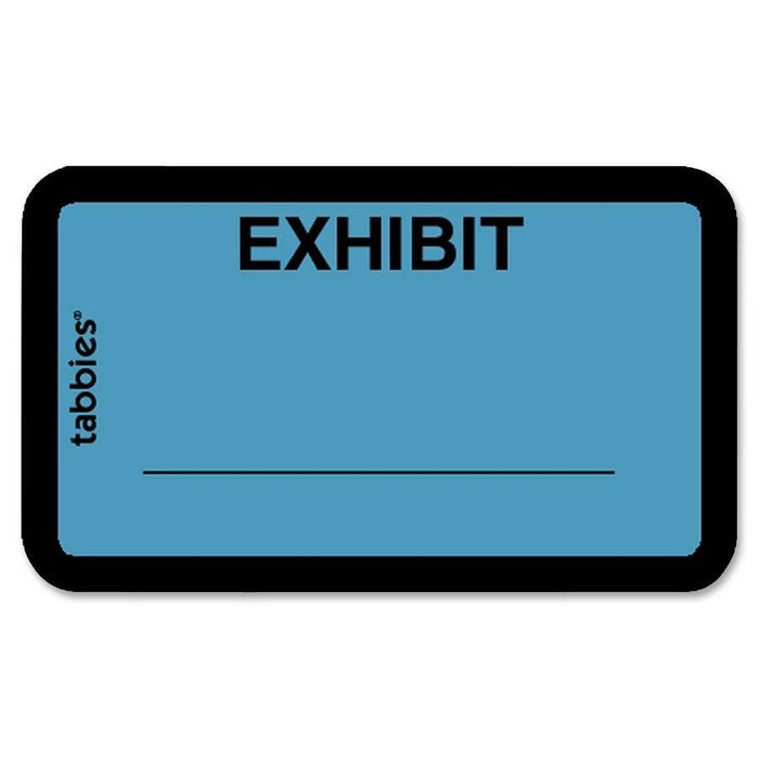 Tabbies Color-coded Legal Exhibit Labels - TAB58091