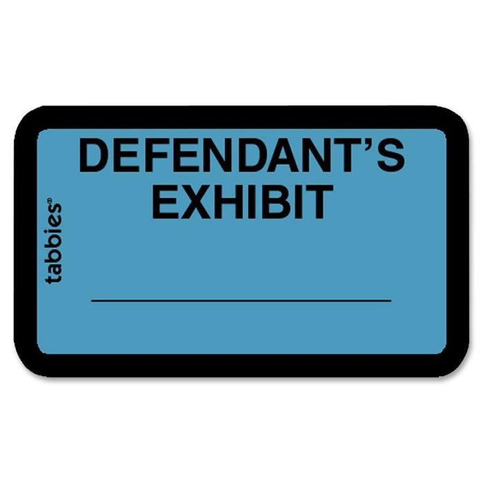 Tabbies Defendant's Exhibit Legal File Labels - TAB58093