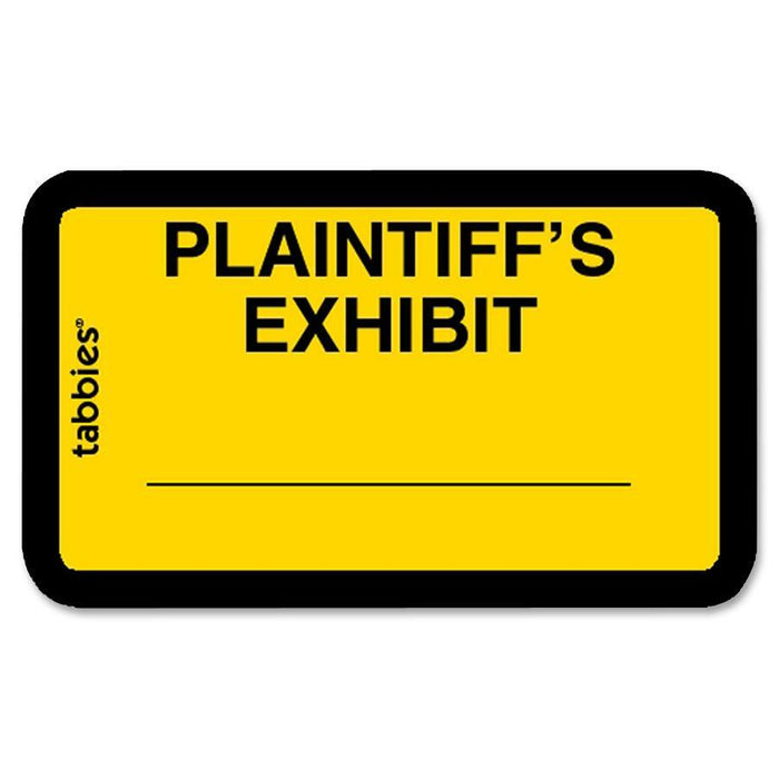 Tabbies Plaintiff's Exhibit Legal File Labels - TAB58094