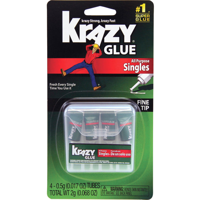 Elmer's Single-use Tubes Instant Krazy Glue - EPIKG58248SN