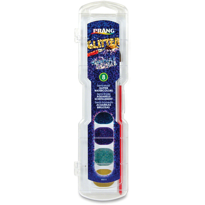 Prang Glitter Watercolors Set - DIX80515