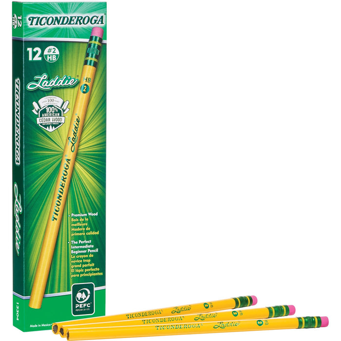 Ticonderoga Laddie Pencil with Eraser - DIX13304