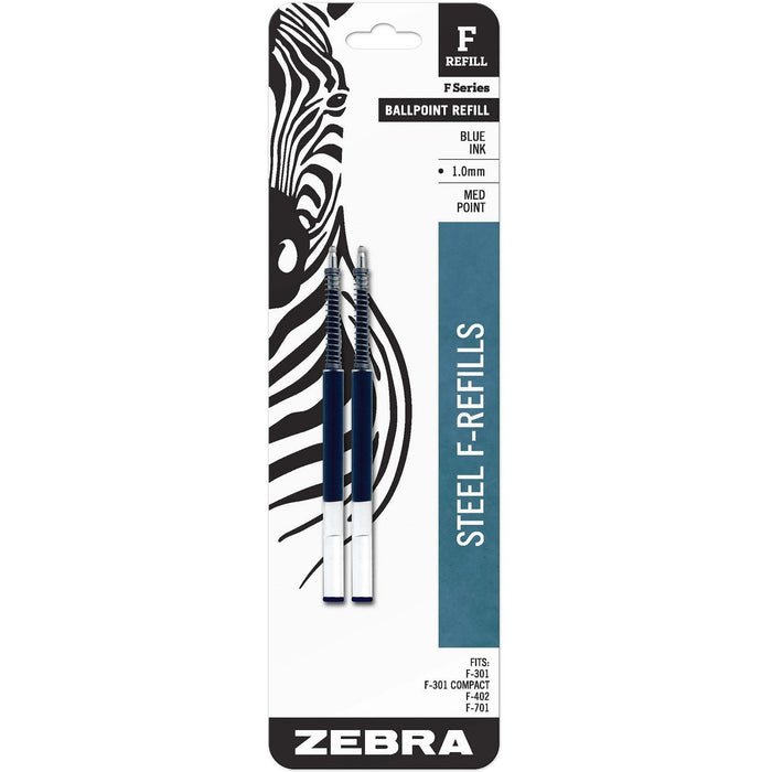 Zebra STEEL 7 Series F Refill Medium Point Ballpoint - ZEB85422