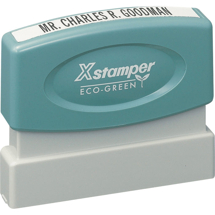 Xstamper Custom Single Line Pre-inked Stamp - XSTN05
