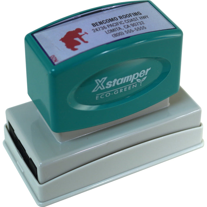 Xstamper Two-Color Custom Stamp - XSTN20