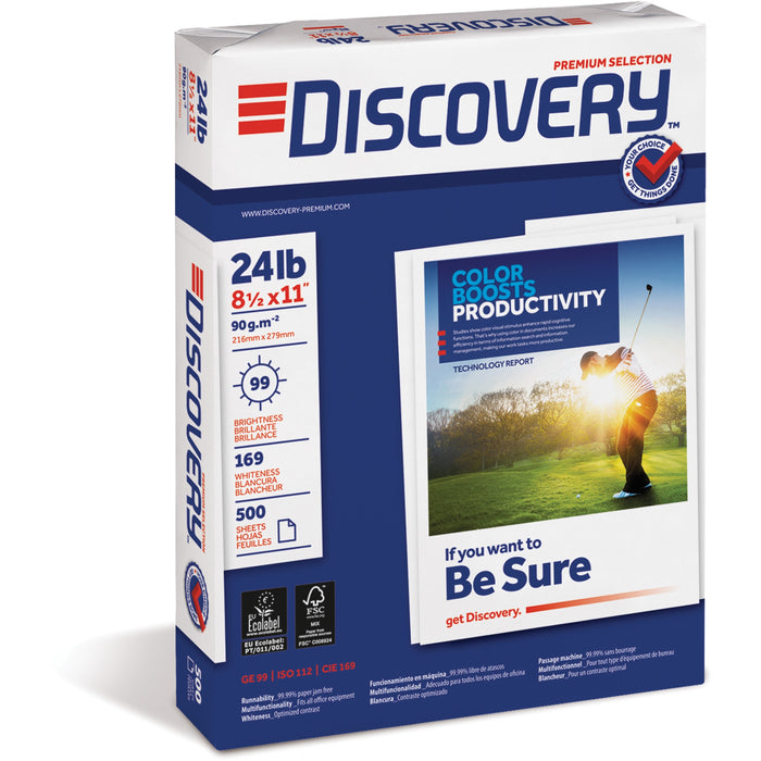 Discovery Premium Multipurpose Paper - Anti-Jam - White - SNA22028