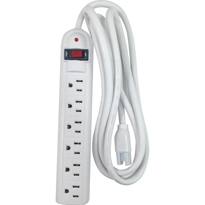 Compucessory 6-Outlet Strip Office Surge Protector - CCS25102