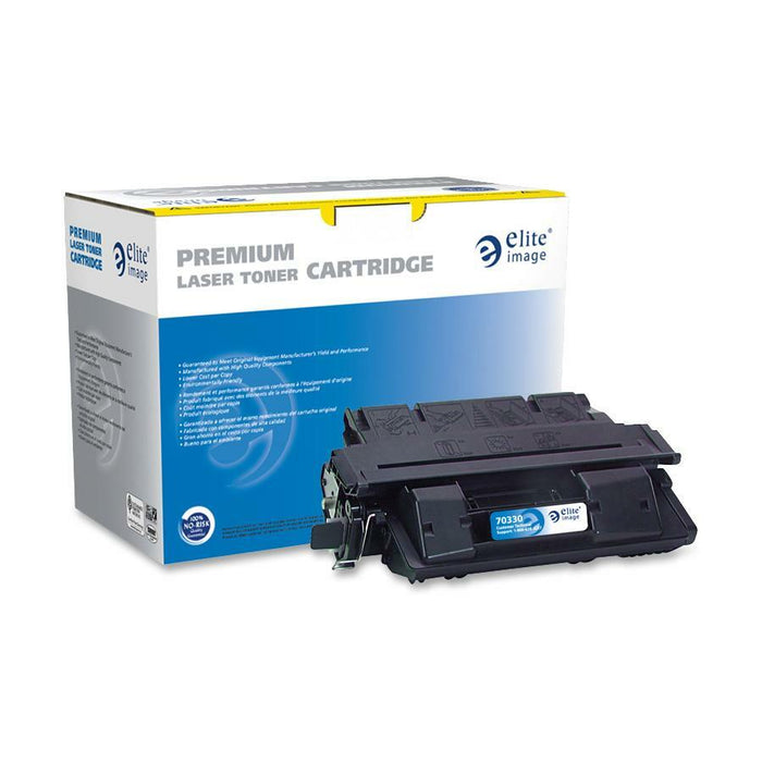 Elite Image Remanufactured Laser Toner Cartridge - Alternative for HP 61A (C8061A) - Black - 1 Each - ELI70330