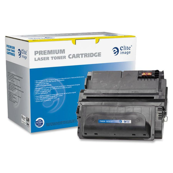 Elite Image Remanufactured Laser Toner Cartridge - Alternative for HP 38A (Q1338A) - Black - 1 Each - ELI75059