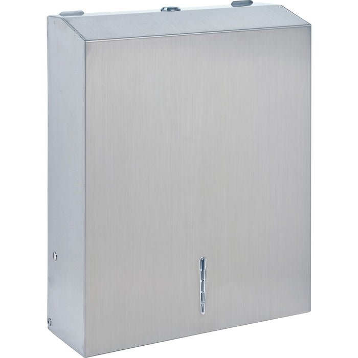 Genuine Joe C-Fold/Multi-fold Towel Dispenser Cabinet - GJO02198
