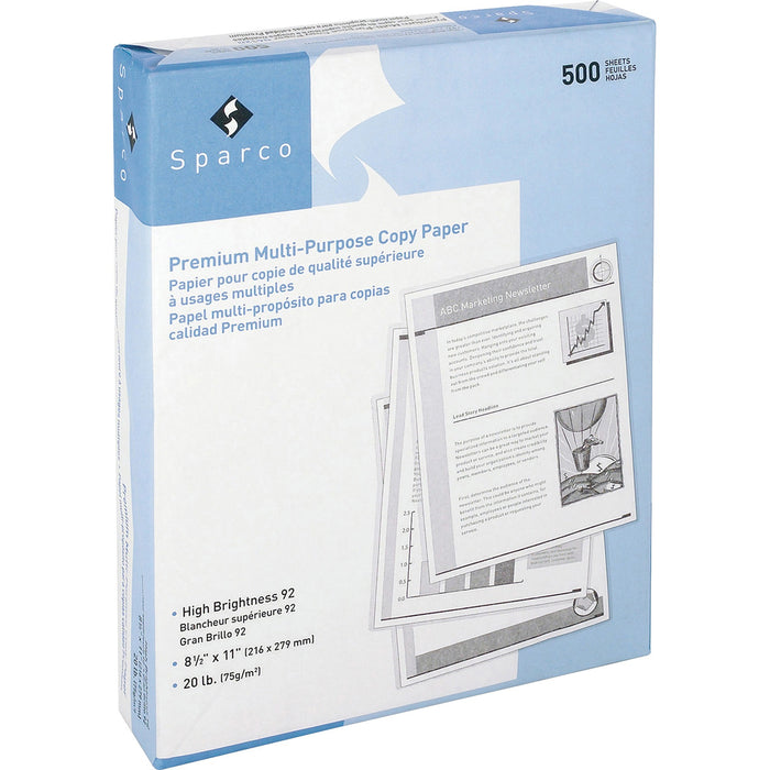 Sparco Punched Multipurpose Copy Paper - SPR06121