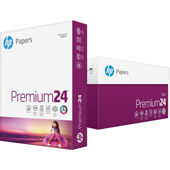 HP Paper, Premium 24lb Paper - 1 Ream - HEW112400