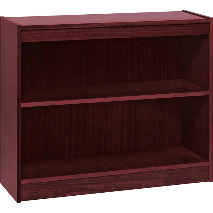 Lorell Panel End Hardwood Veneer Bookcase - LLR60070