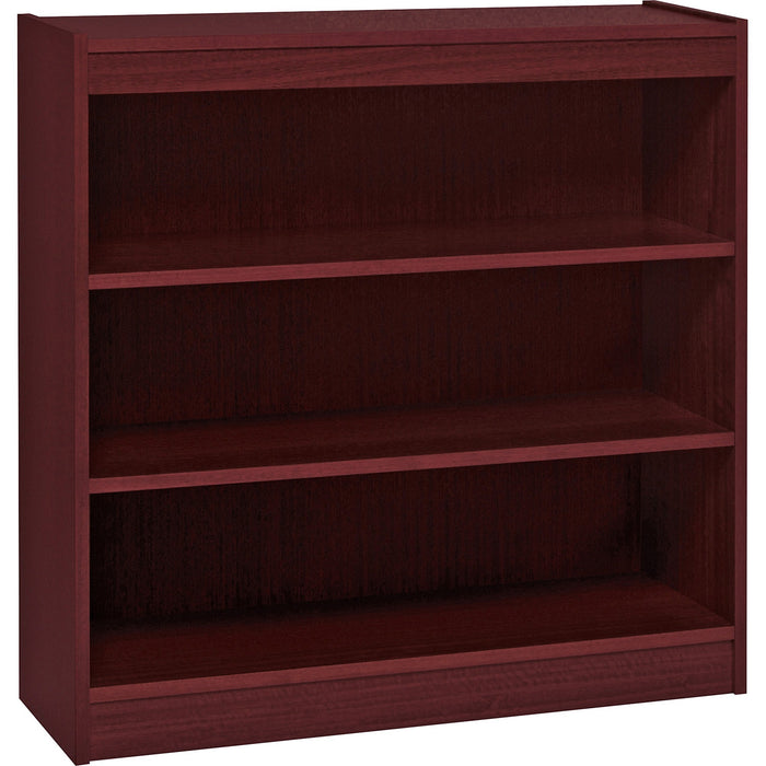 Lorell Panel End Hardwood Veneer Bookcase - LLR60071