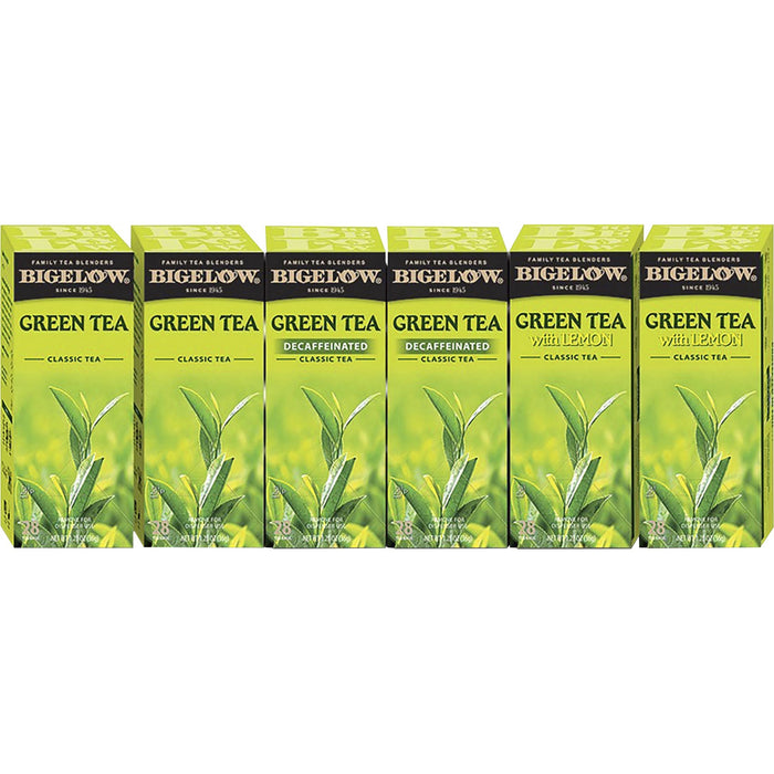 Bigelow Assorted Flavor Green Tea Bag - BTC10578