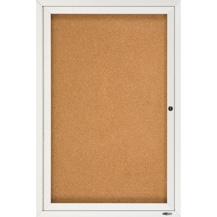 Quartet Enclosed Bulletin Board for Indoor Use - QRT2363