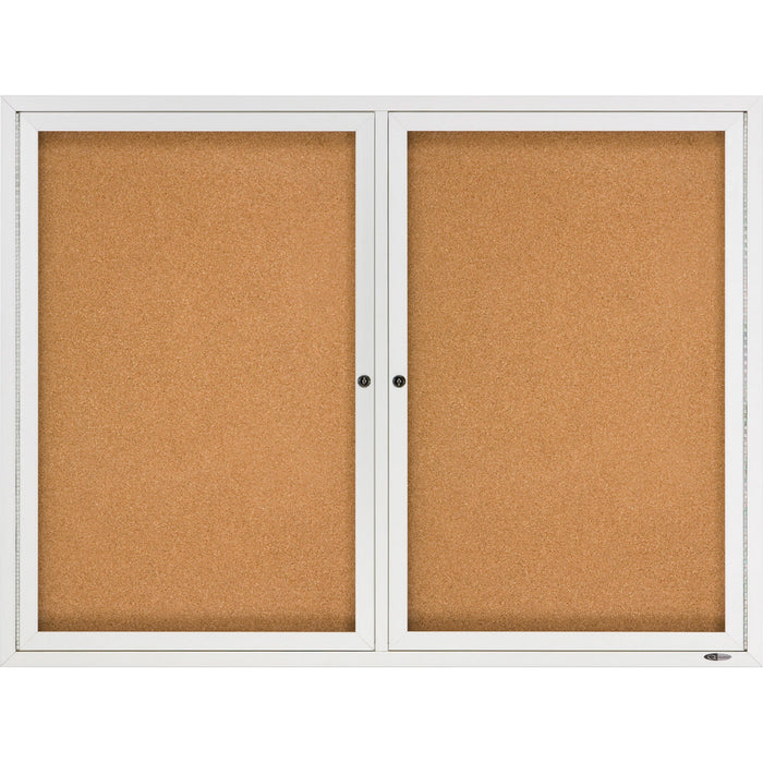 Quartet Enclosed Bulletin Board for Indoor Use - QRT2364