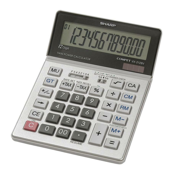 Sharp Calculators VX-2128V 12-Digit Commercial Desktop Calculator - SHRVX2128V