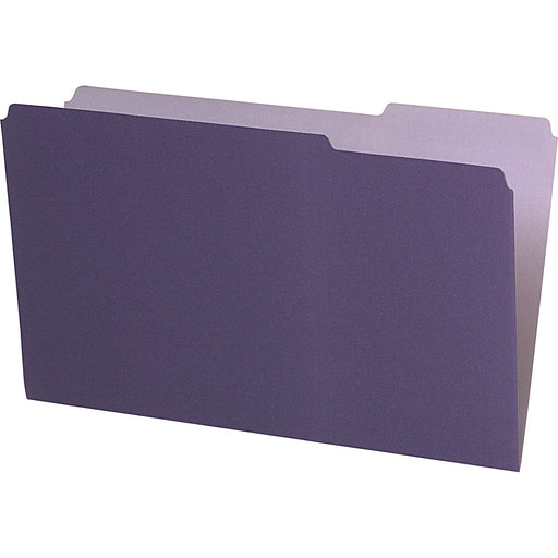 Pendaflex 1/3 Tab Cut Legal Recycled Top Tab File Folder - PFX435013VIO TOPS Products