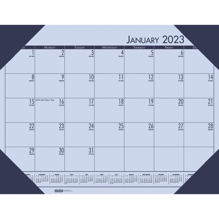 House of Doolittle Ecotones Compact Calendar Desk Pads - HOD12473