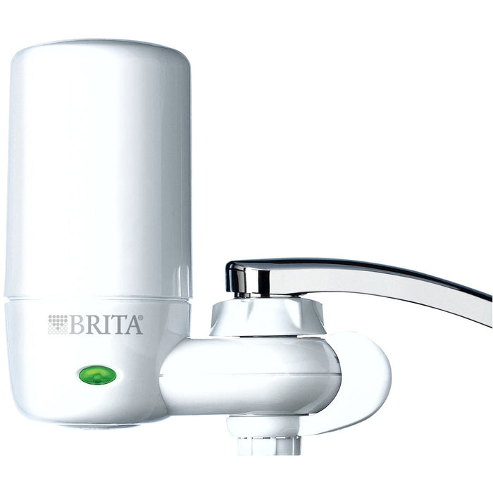 Brita Complete Water Faucet Filtration System With Light Indicator - CLO42201