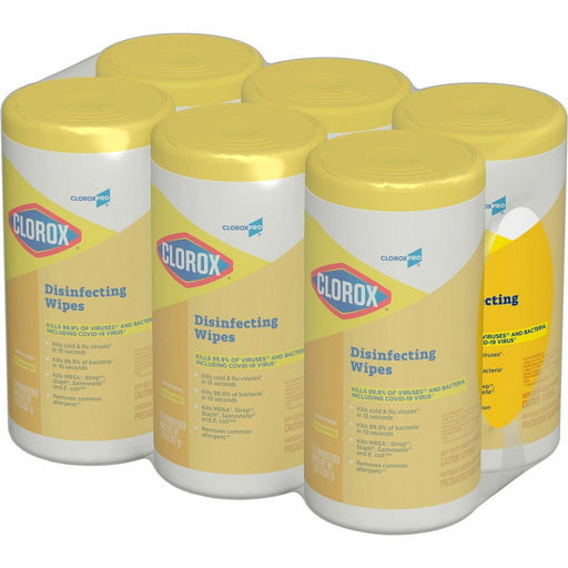 CloroxPro&trade; Disinfecting Wipes - CLO15948CT The Clorox Company