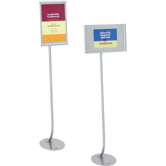 Quartet Designer Freestanding Sign Stand - QRT7922