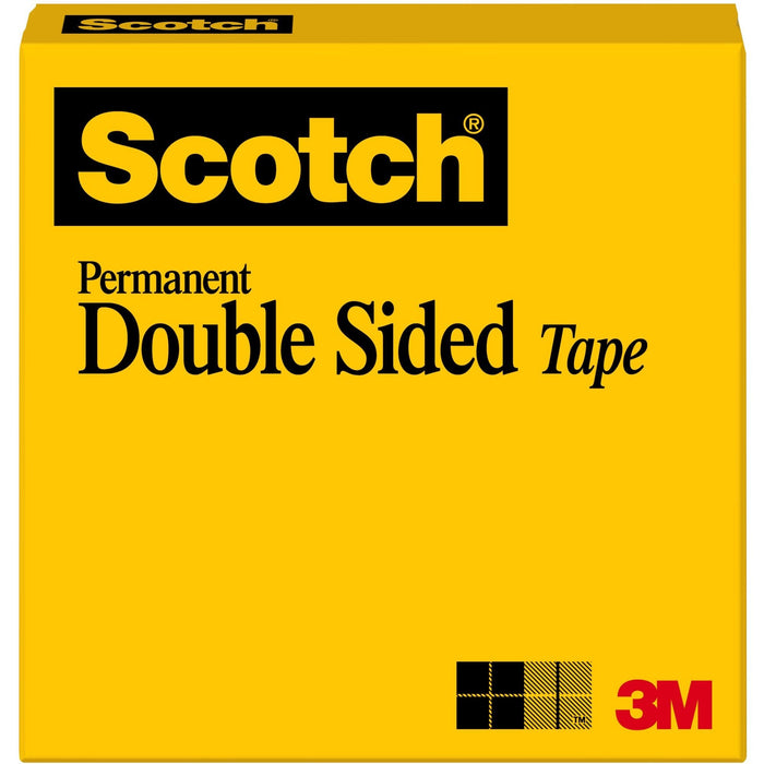 Scotch Permanent Double-Sided Tape - 1/2"W - MMM665121296